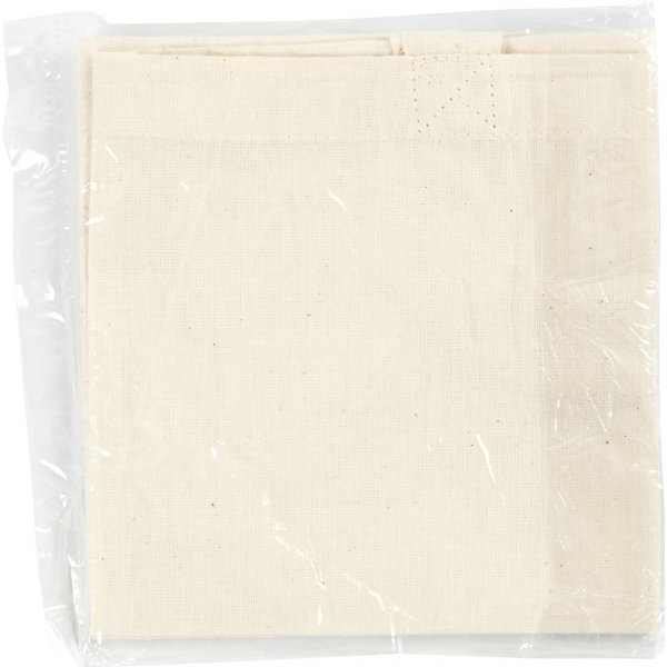 Sac textile - nature claire - 30x33 cm