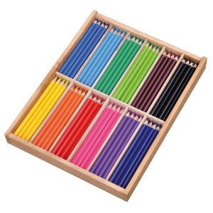 Crayon de couleur 144 triangles Crayon de couleur 144 triangles
