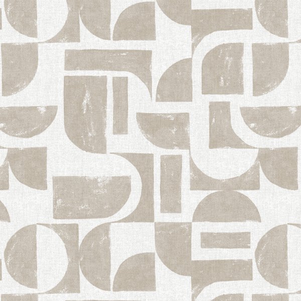 Bche PVC Graphique - Beige