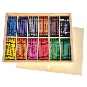 Crayons de cire 144 pièces d'épaisseur Crayons de cire 144 pièces d'épaisseur