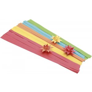 Bandes étoiles - couleurs mélangées - 500 pcs. Bandes étoiles - couleurs mélangées - 500 pcs.