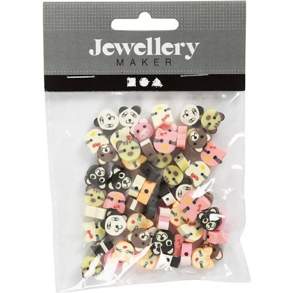Perles figurines - Animaux - 60 pcs Perles figurines - Animaux - 60 pcs