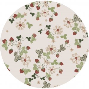 Bâche PVC Ronde Fraises/petite Bâche PVC Ronde Fraises/petite