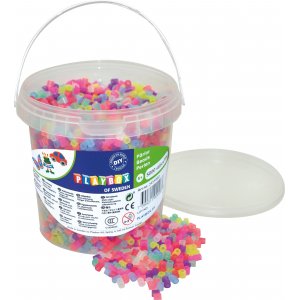 Perles tube mélange de paillettes en seau - 5000 pcs Perles tube mélange de paillettes en seau - 5000 pcs