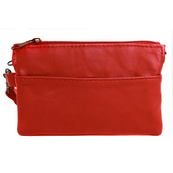 Sac de rangement en cuir nappa d\\\'agneau Sac de rangement en cuir nappa d\\\'agneau