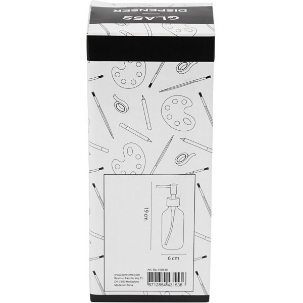 Pompe à savon - transparente - 230 ml Pompe à savon - transparente - 230 ml