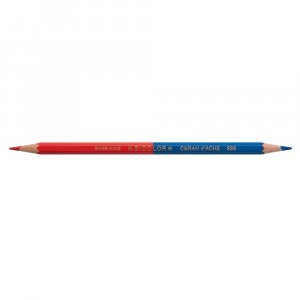 Crayon Caran d´Ache Artist - Bicolore Bleu-Rouge Crayon Caran d´Ache Artist - Bicolore Bleu-Rouge