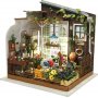 Chambre miniature DIY - Jardin