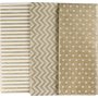 Papier de soie - dor - 50 x 70 cm - 17 g -6 feuilles