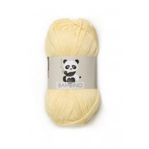 Fil Viking Bambino 50g - Jaune clair (443) Fil Viking Bambino 50g - Jaune clair (443)