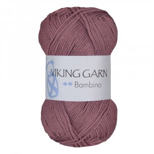 Fil Viking Bambino 50g - Brun rouge (418) Fil Viking Bambino 50g - Brun rouge (418)