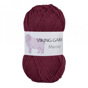 Fil Viking Mérinos 50g - Bourgogne (861) Fil Viking Mérinos 50g - Bourgogne (861)