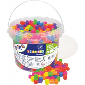 Perles tube XL - néon - 900 pcs Perles tube XL - néon - 900 pcs