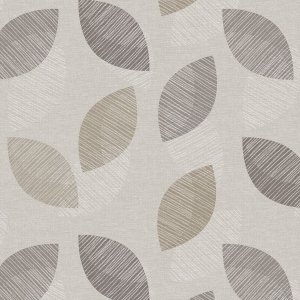 Toile cirée PVC Ellipse - Beige Toile cirée PVC Ellipse - Beige