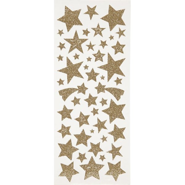 Autocollants paillets - dors - toiles - 2 feuilles