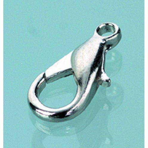 Mousqueton 14 mm - argent
