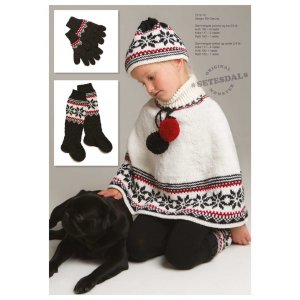 Patron tricot - Chaussettes hautes, bonnet, mitaines et poncho Patron tricot - Chaussettes hautes, bonnet, mitaines et poncho