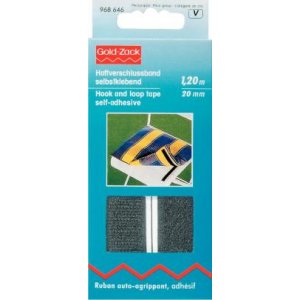 Velcro autocollant noir Velcro autocollant noir
