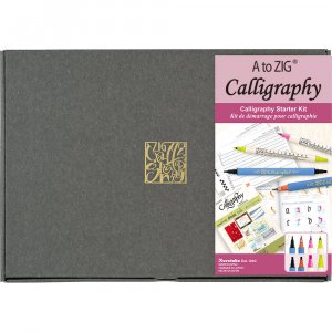 Kit de calligraphie ZIG pour débutants Kit de calligraphie ZIG pour débutants