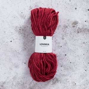 Fil Lovikka 100g - Rouge Noël Fil Lovikka 100g - Rouge Noël