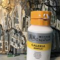 Image client Peinture acrylique W&N Galeria 500ml - 644 Blanc de titane