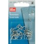 Cage corset en laiton n 13, grand argent, 6 pices