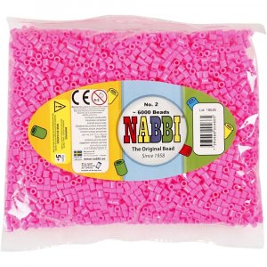 Perles tube NABBI - Moyennes 6000 pcs - Différentes couleurs Perles tube NABBI - Moyennes 6000 pcs - Différentes couleurs