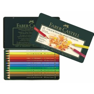 Crayons de couleur Polychromos - 12 Crayons Crayons de couleur Polychromos - 12 Crayons