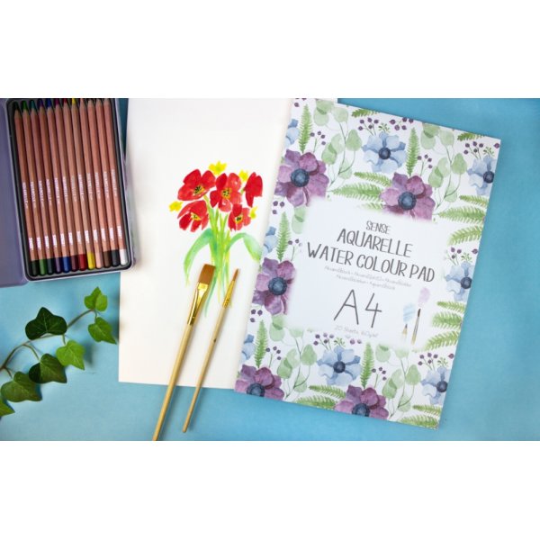 Bloc aquarelle Sense 160g - A4 Bloc aquarelle Sense 160g - A4