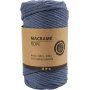 Fil macram - bleu - 4 mm - 55 m