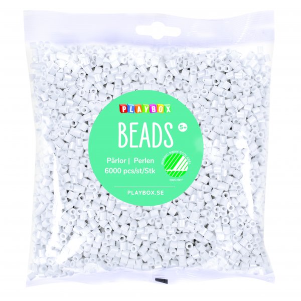 Perles 6000 pcs blanches