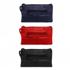 Sac de rangement en cuir nappa d'agneau Sac de rangement en cuir nappa d'agneau