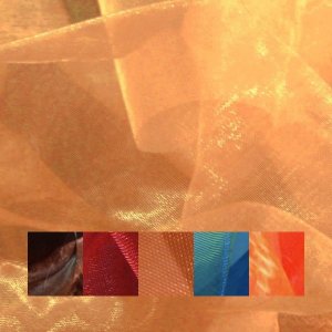 Tissu organza bicolore - 150 cm Tissu organza bicolore - 150 cm