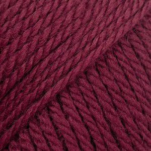 Fil DROPS Alaska Uni Color - 50 g - Bordeaux (80) Fil DROPS Alaska Uni Color - 50 g - Bordeaux (80)