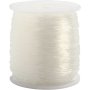 Fil lastique bijoux - 0,8 mm - rond - 100 m