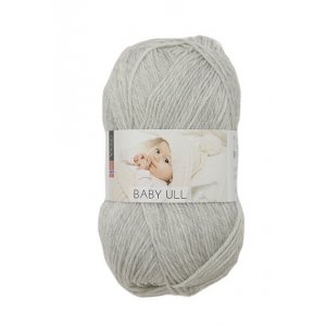 Fil Viking Baby Wool 50g - Gris clair (312) Fil Viking Baby Wool 50g - Gris clair (312)