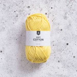Coton Doux 50g - Jaune Coton Doux 50g - Jaune