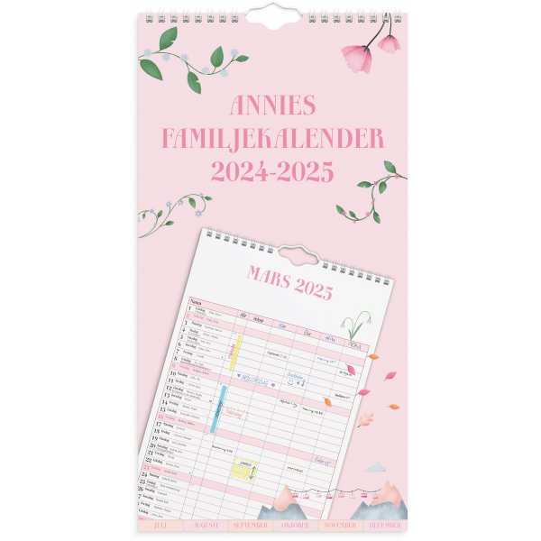 Calendrier familial 24/25 - Annie's