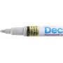 Stylo feutre dcoratif - argent - 1,2