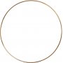 Bague en mtal - dore - 20 cm