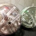 Image client Boule en plastique 120 mm - transparente séparable (PS)