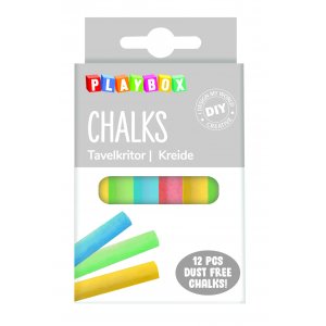 Craies de couleur 12 pcs