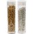 Perles de rocaille - or - argent - 2 x 7 g Perles de rocaille - or - argent - 2 x 7 g