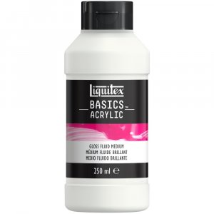 Mdium acrylique - Liquitex Basics Additives - 250ml - Flacon Gloss Fluid Medium