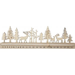 Calendrier de Noël - silhouette - compte à rebours Calendrier de Noël - silhouette - compte à rebours