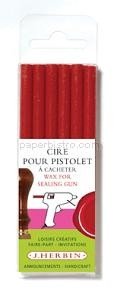 Cire à cacheter Herbin 6pcs - Cerise Cire à cacheter Herbin 6pcs - Cerise