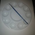 Image client Palette en plastique Ronde