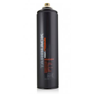 Peinture en aérosol Montana Tarblack 600ml - Haute Pression Peinture en aérosol Montana Tarblack 600ml - Haute Pression