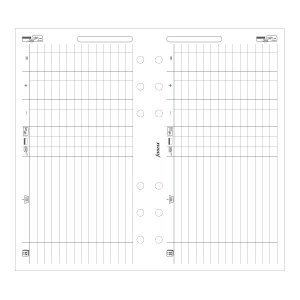 Formulaires financiers pour Filofax Personal (20 feuilles) Formulaires financiers pour Filofax Personal (20 feuilles)