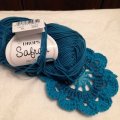 Image client Fil DROPS Safran Uni Color - 50g - P�trole (51)